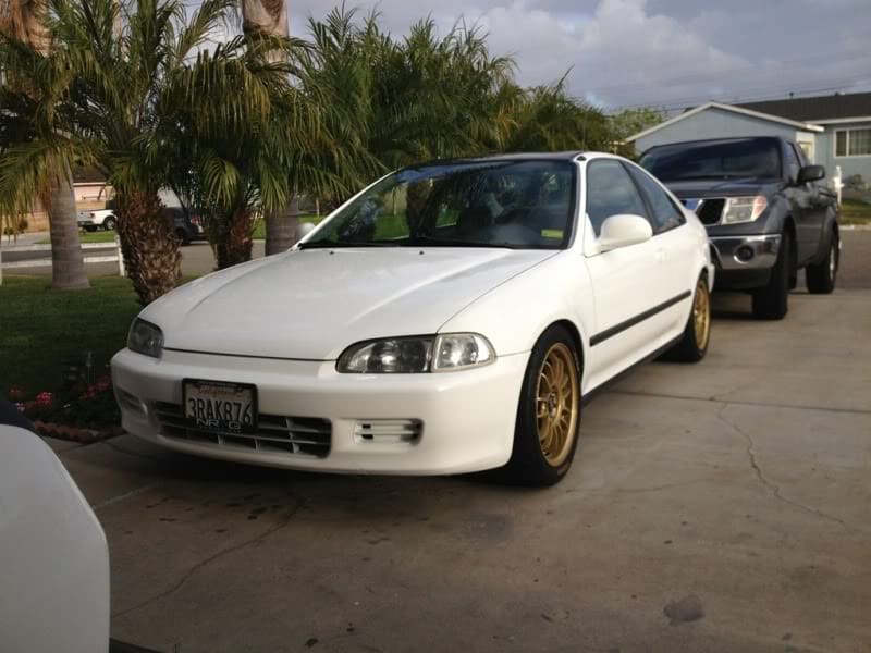 2000 Honda Civic with Rota SVN wheels