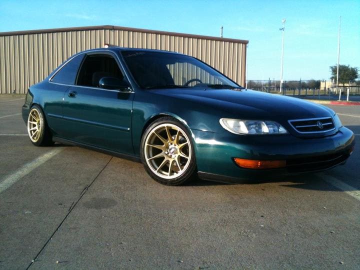 1997 Acura CL with 16x8.25 XXR 527 wheels