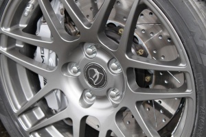 2009 Mercedes-Benz C-Class with 18x8.5 Forgestar F14 wheels