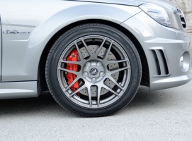 2009 Mercedes-Benz C-Class with 18x8.5 Forgestar F14 wheels