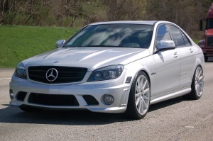 2009 Mercedes-Benz C-Class with 19x8.5 Kleemann MS-11 wheels