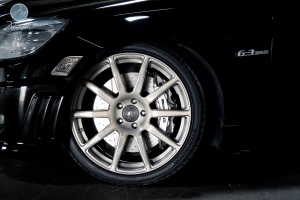 2009 Mercedes-Benz C-Class with 19x8.5 Modulare B15 wheels