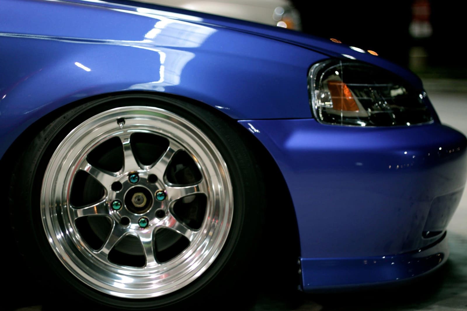 1999 Honda Civic with 15x8.25 Drag DR-54 wheels