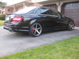 2010 Mercedes-Benz C-Class with 19x8.5 Stance SC-5ive wheels