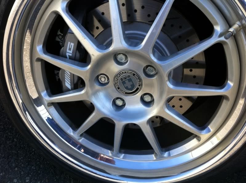2009 Mercedes-Benz C-Class with 19x8.5 HRE 563c wheels