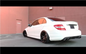2010 Mercedes-Benz C-Class with 19x8.5 wheels