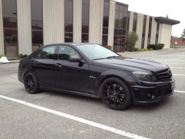 2009 Mercedes-Benz C-Class with 19x8.5 Forgestar CF5V wheels