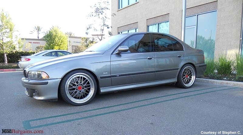 2000 BMW 528 with BMW M6 Replica wheels