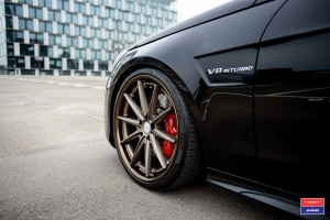 2013 Mercedes-Benz E-Class with 20x9 Vossen VWS-1 wheels
