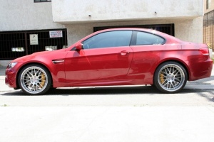 2009 BMW M3 with 20x9 HRE 540R wheels