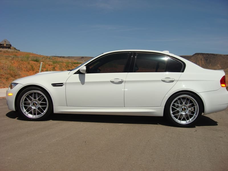 2008 BMW M3 with 19x9 BBS RGR wheels