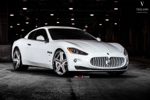 2012 Maserati GranTurismo with Vellano VRH wheels