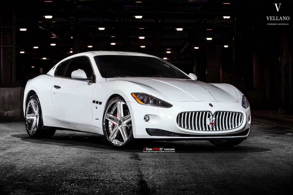 2012 Maserati GranTurismo with Vellano VRH wheels
