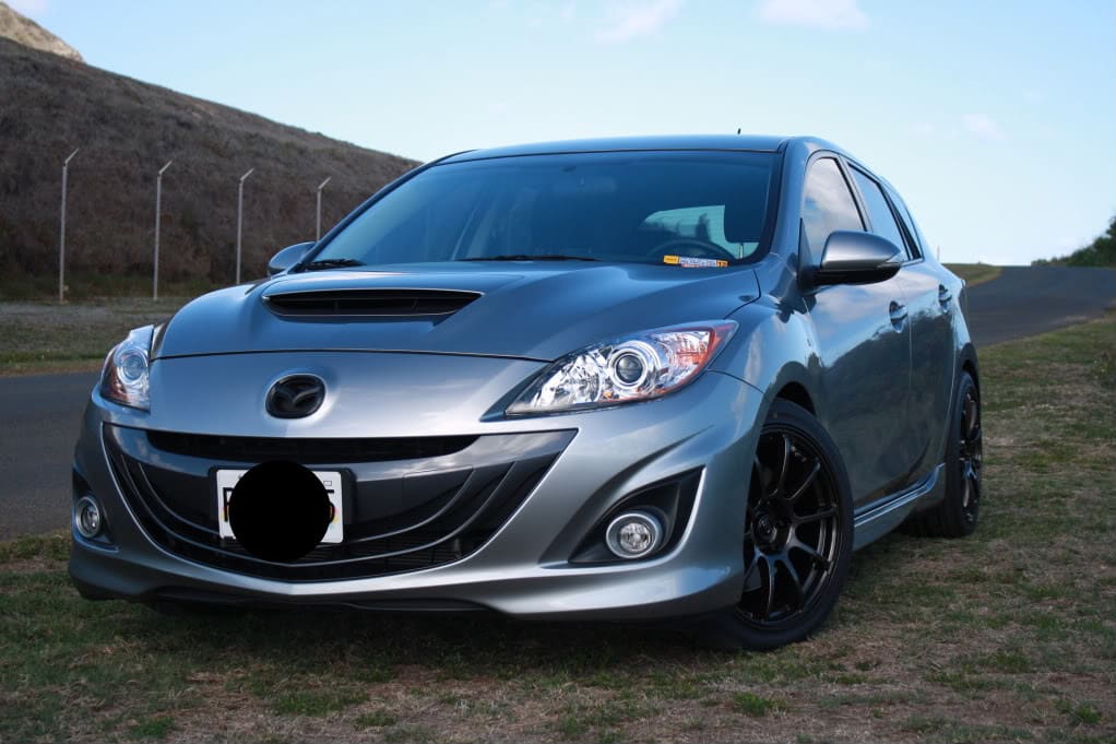 2010 Mazda Mazda3 with 18x8.5 Rota G-Forces wheels
