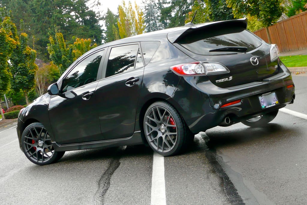 2010 Mazda Mazda3 with 19x8.5 wheels