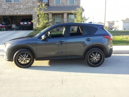 2014 Mazda CX-5 with 20x8.5 Lexani LSS-55 wheels