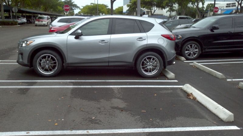 2013 Mazda CX-5 with 19x7.5 wheels