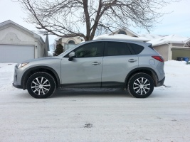 2015 Mazda CX-5 with Touren TR3 wheels