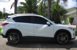 2015 Mazda CX-5 with 20x8.5 Ace Alloy V12 wheels