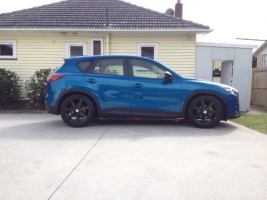 2013 Mazda CX-5 with 20x8 TSW Bardo wheels