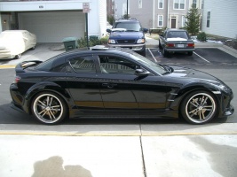 2011 Mazda RX-8 with TSW Mondello wheels