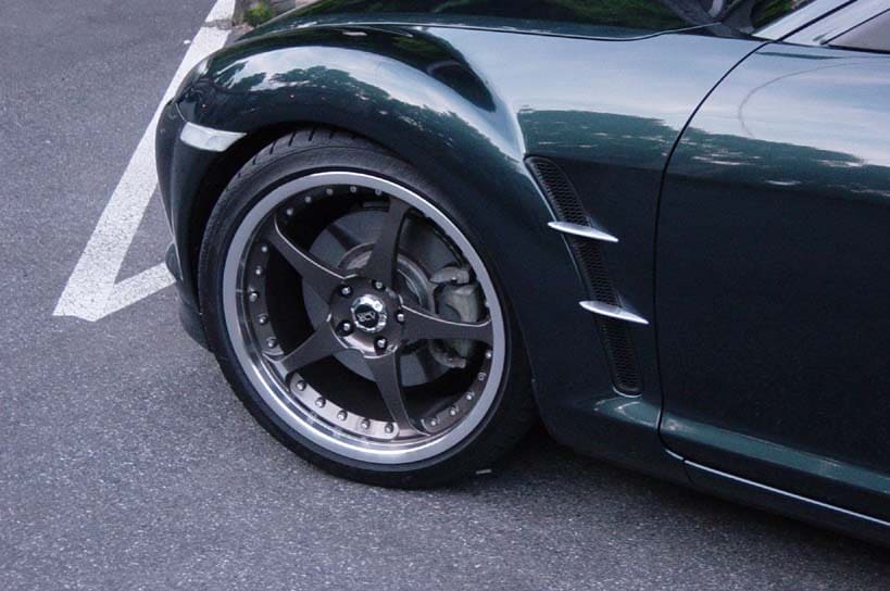 2011 Mazda RX-8 with ADR Cypher wheels