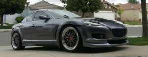 2009 Mazda RX-8 with 19x8.5 wheels