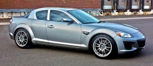 2008 Mazda RX-8 with 18x9 OZ Ultraleggera wheels