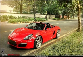 2015 Porsche Boxster with HRE wheels
