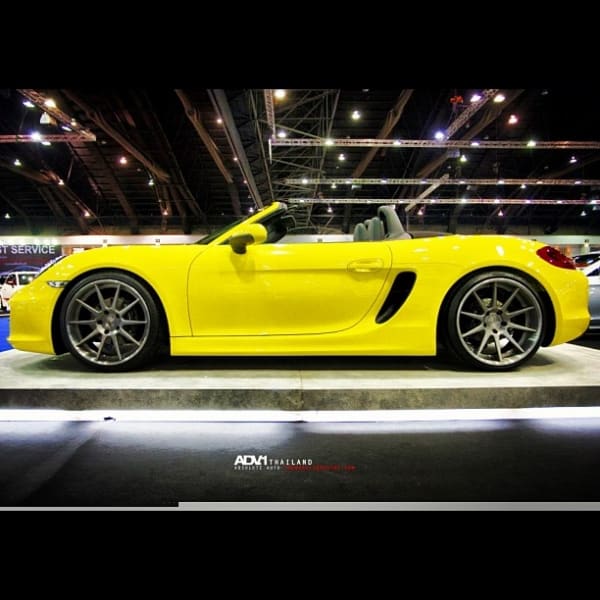 2015 Porsche Boxster with ADV.1 wheels