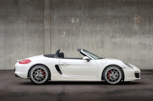 2015 Porsche Boxster with Avant Garde wheels