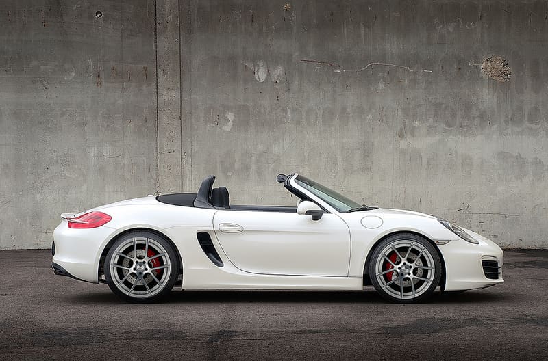 2015 Porsche Boxster with Avant Garde wheels