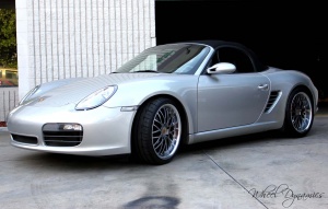 2013 Porsche Boxster with 19x8.5 Dynamics wheels
