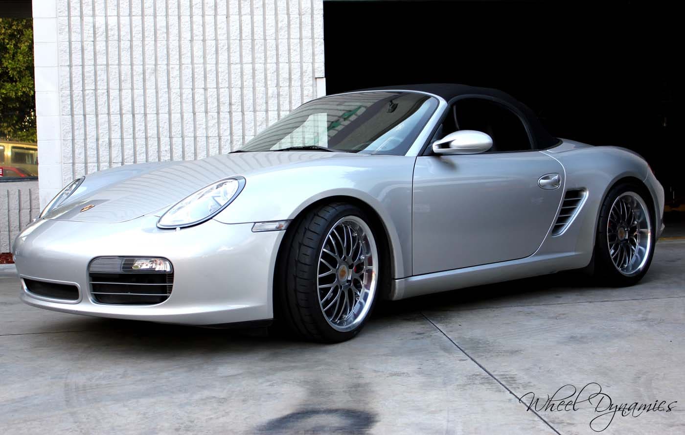 2013 Porsche Boxster with 19x8.5 Dynamics wheels