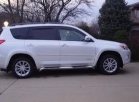 2009 Toyota RAV4 with Sports Edition SE-14 wheels