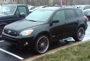 2009 Toyota RAV4 with 22x8.5 Asanti wheels