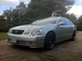 2002 Lexus GS 300 with 17x9 Varrstoen ES2 wheels