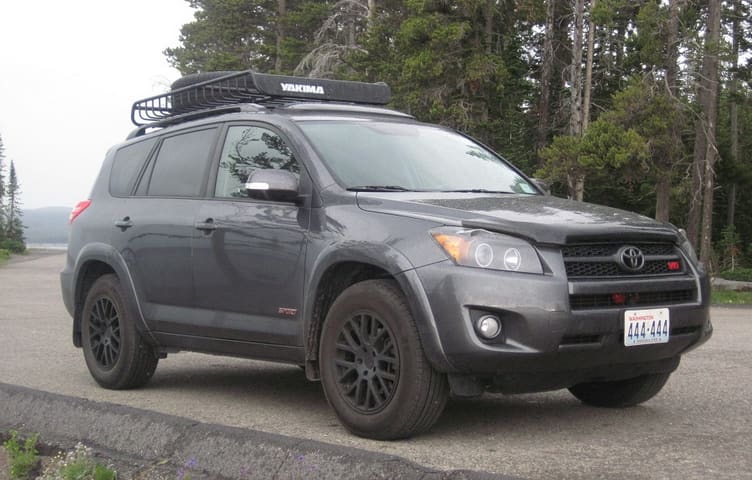 2008 Toyota RAV4 with TSW Donningtons wheels