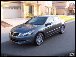 2009 Honda Accord with 20x8.5 RonJon Legend Type II wheels