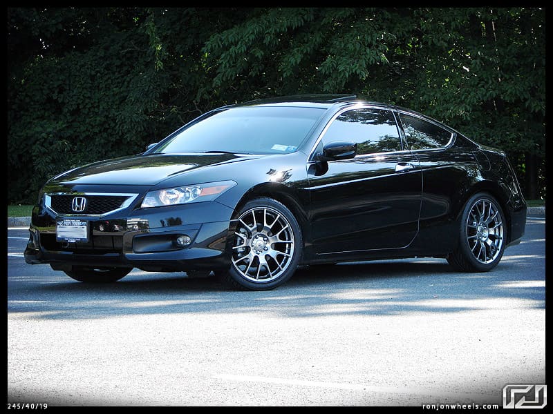 2008 Honda Accord with 19x8 RonJon Legend wheels