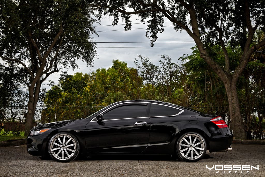 2010 Honda Accord with 20x8.5 Vossen wheels
