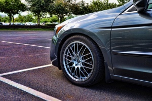 2010 Honda Accord with 18x8 Enkei EKM3 wheels