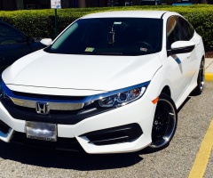 2016 Honda Civic with 18x8 Konig Lightning wheels
