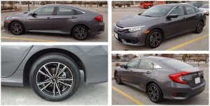 2016 Honda Civic with 16x7 DAI Oracle wheels