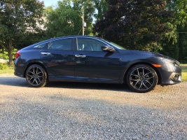 2016 Honda Civic with 18x8 Enkei ONX wheels