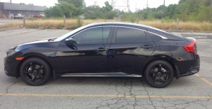 2016 Honda Civic with Enkei KOJIN wheels