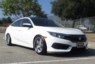 2016 Honda Civic with 18x9.5 TSW Nouvelle wheels