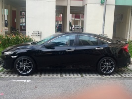 2016 Honda Civic with BBS SR wheels