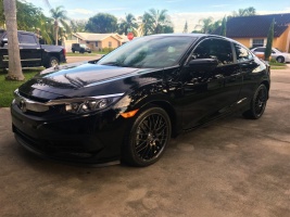 2016 Honda Civic with Enkei EKM3 wheels
