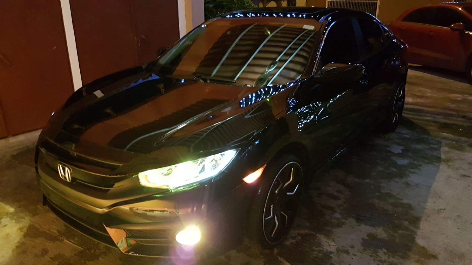 2016 Honda Civic with 19x9.5 Gianelle Puerto wheels
